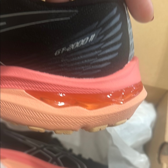 Asics Black and Silver GT-2000 11 Sneakers - Picture 8 of 8